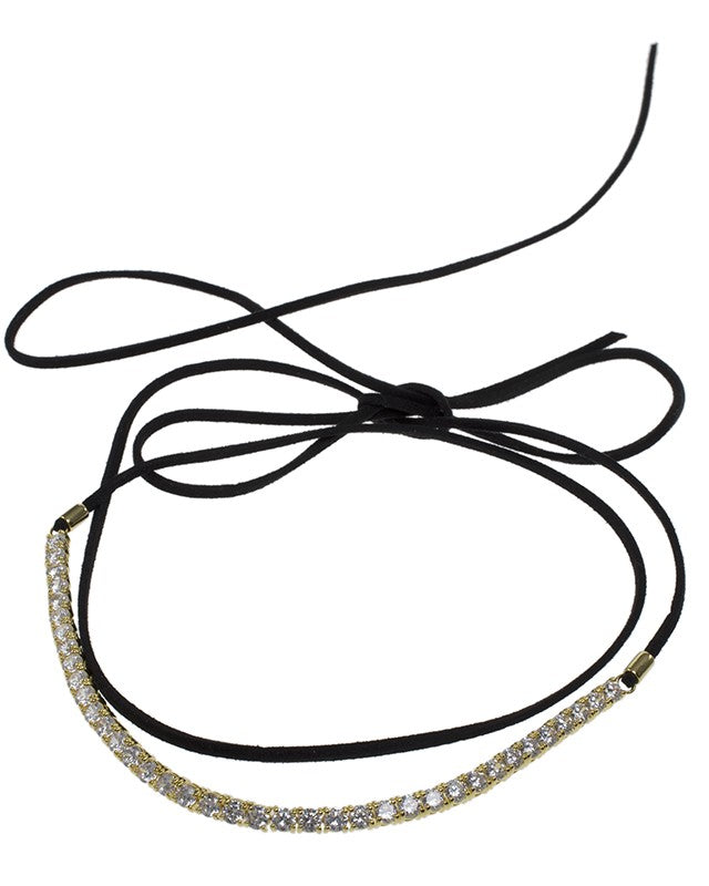 Tennis Wrap Necklace